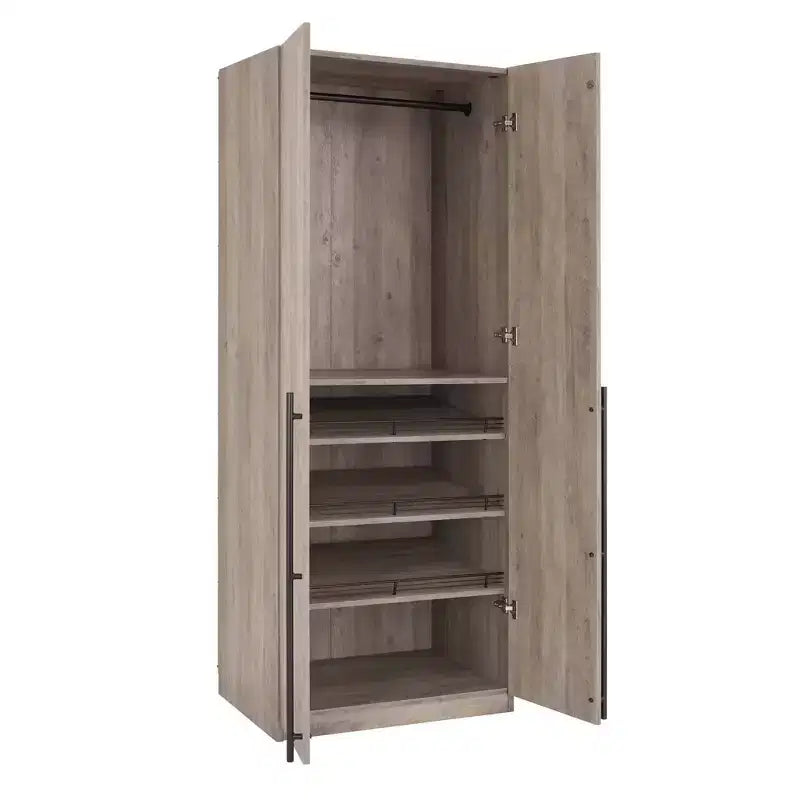 Armadio Manhattan Comfort Lee con 2 Ante e 4 Ripiani