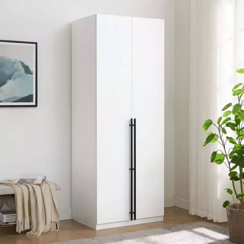 Armadio Manhattan Comfort Lee con 2 Ante e 4 Ripiani