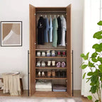 Armadio Manhattan Comfort Lee con 2 Ante e 4 Ripiani