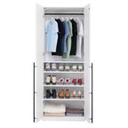Armadio Manhattan Comfort Lee con 2 Ante e 4 Ripiani