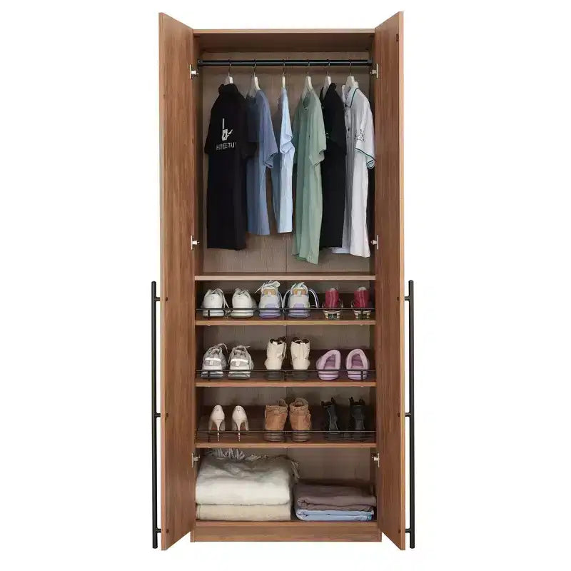 Armadio Manhattan Comfort Lee con 2 Ante e 4 Ripiani