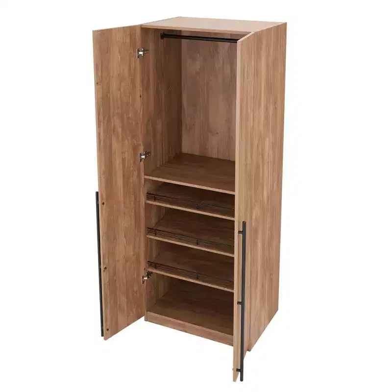 Armadio Manhattan Comfort Lee con 2 Ante e 4 Ripiani