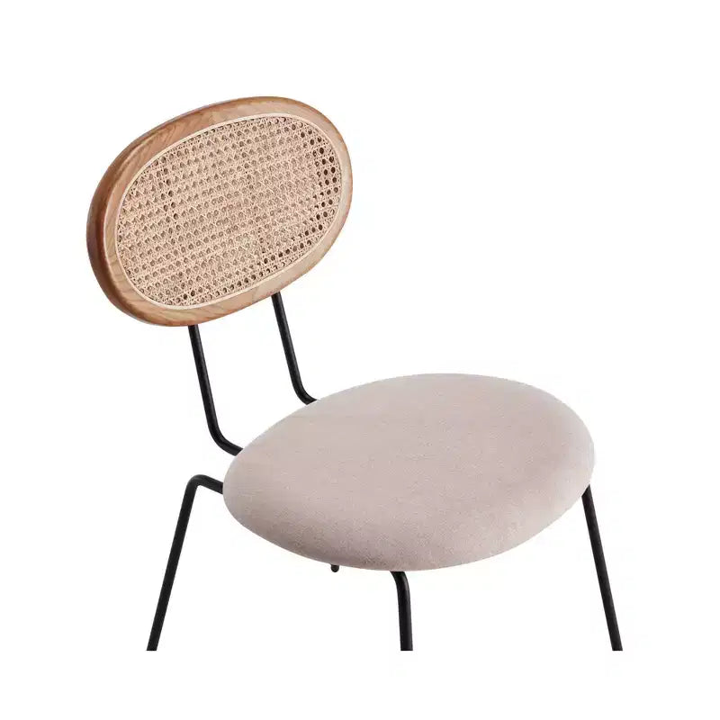 Set da pranzo rotondo Manhattan Comfort 7 pezzi 59.05" Hathaway e Jardin