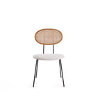 Set da pranzo rotondo Manhattan Comfort 7 pezzi 59.05" Hathaway e Jardin