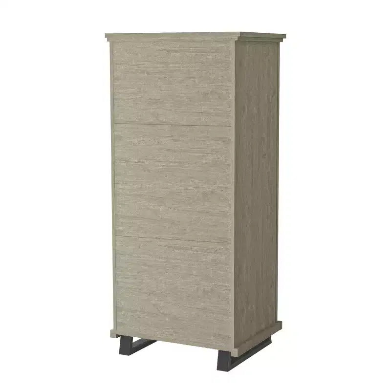 Set Festivo 2 pezzi con comò contemporaneo a 5 cassetti e comodino a 3 cassetti