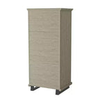 Set Festivo 2 pezzi con comò contemporaneo a 5 cassetti e comodino a 3 cassetti