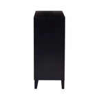 Mobiletto accentato Powell Kilbuck in legno massiccio con 3 ante e 2 ripiani regolabili