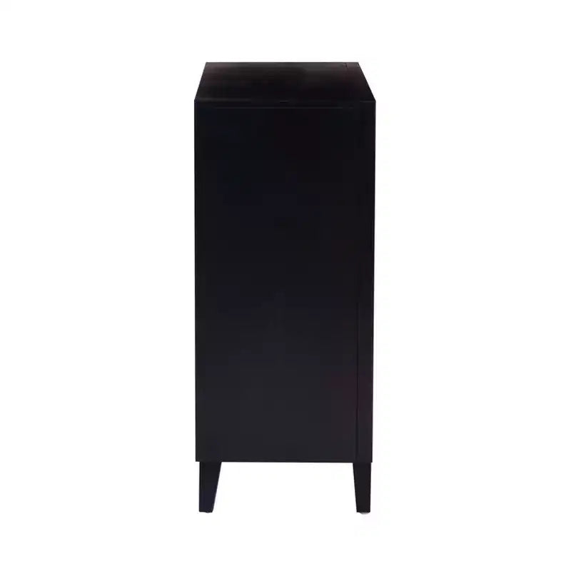 Mobiletto accentato Powell Kilbuck in legno massiccio con 3 ante e 2 ripiani regolabili