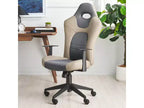 Sedia da ufficio Belinda Swivel - Altezza regolabile - FOX8503 - Nero/Grigio - Safavieh