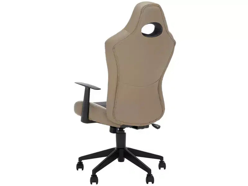 Sedia da ufficio Belinda Swivel - Altezza regolabile - FOX8503 - Nero/Grigio - Safavieh