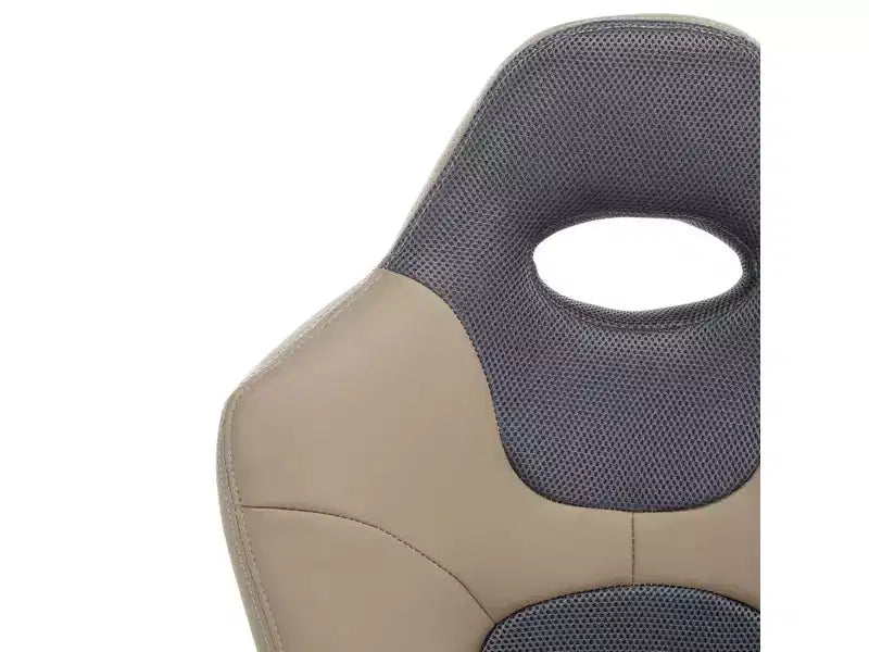 Sedia da ufficio Belinda Swivel - Altezza regolabile - FOX8503 - Nero/Grigio - Safavieh