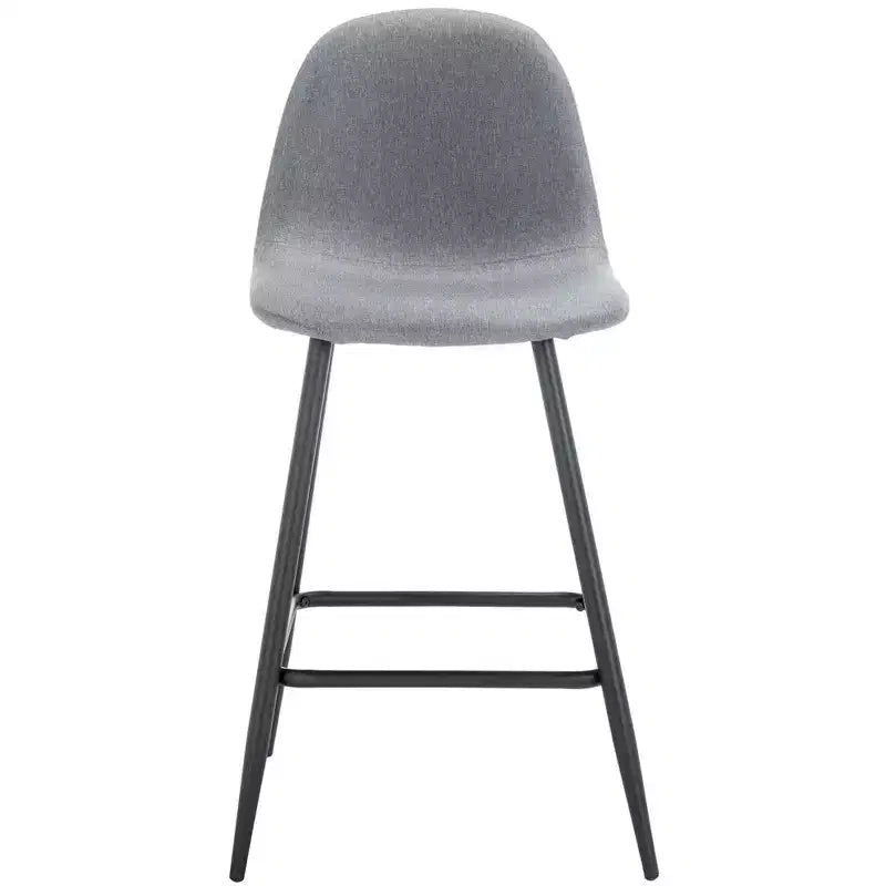 Travis Counter Stool - BST2001 - Dark Grey/Black - Safavieh