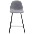 Travis Counter Stool - BST2001 - Dark Grey/Black - Safavieh