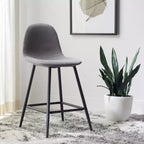 Sgabello da bancone Travis - BST2001 - Grigio scuro/Nero - Safavieh