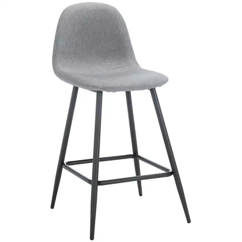 Sgabello da bancone Travis - BST2001 - Grigio scuro/Nero - Safavieh