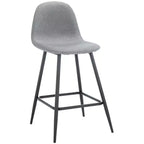 Sgabello da bancone Travis - BST2001 - Grigio scuro/Nero - Safavieh