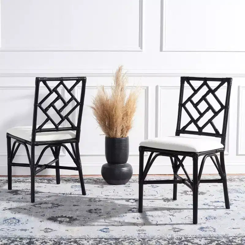 Poltrona Bhumi con cuscino - ACH6509 - Set da 2 - Safavieh