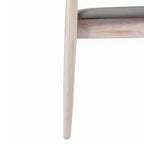 Flash Furniture Chester Sedia da pranzo in legno massiccio di grado commerciale con schienale a doghe e sedile in vinile