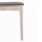 Flash Furniture Chester Sedia da pranzo in legno massiccio di grado commerciale con schienale a doghe e sedile in vinile