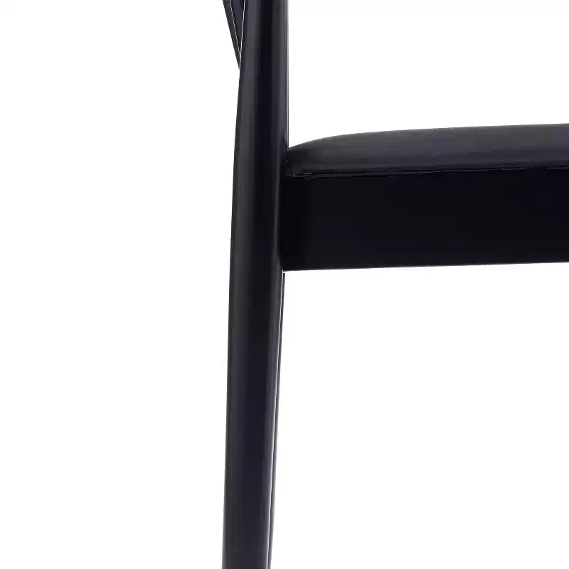 Flash Furniture Chester Sedia da pranzo in legno massiccio di grado commerciale con schienale a doghe e sedile in vinile