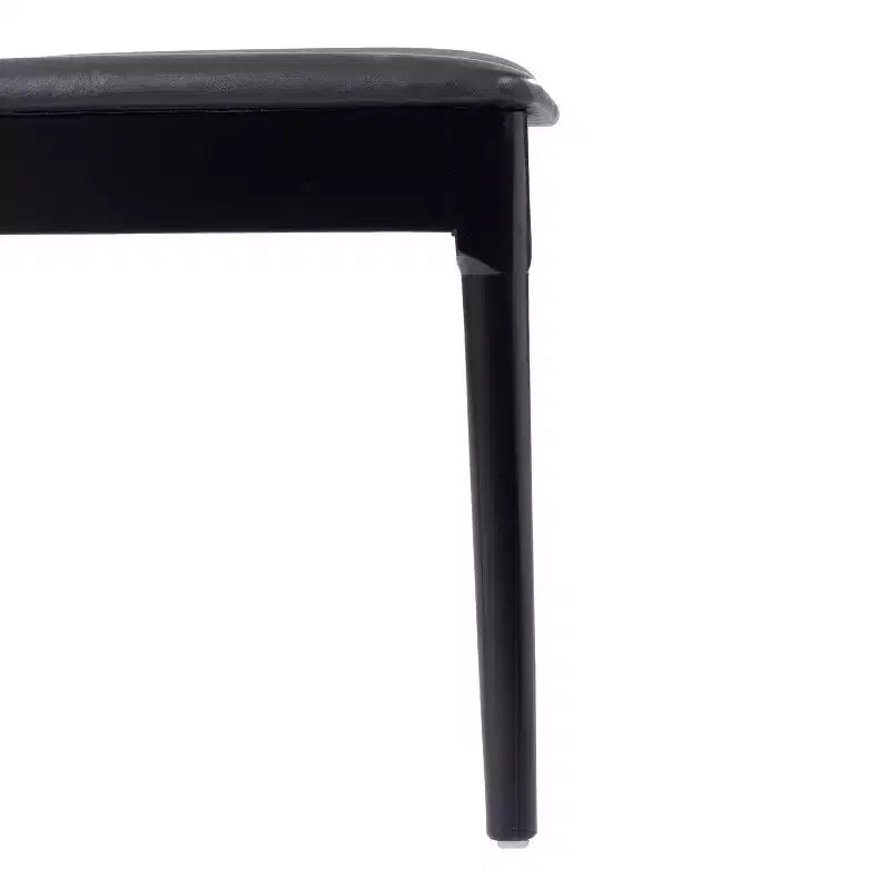 Flash Furniture Chester Sedia da pranzo in legno massiccio di grado commerciale con schienale a doghe e sedile in vinile