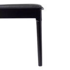 Flash Furniture Chester Sedia da pranzo in legno massiccio di grado commerciale con schienale a doghe e sedile in vinile