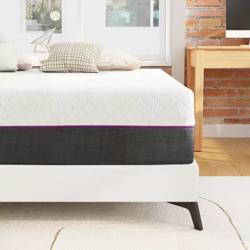 Wuleitex Materasso in Memory Foam Medio da 8, Silenzioso e Non Disturbante per una Notte di Sonno Confortevole