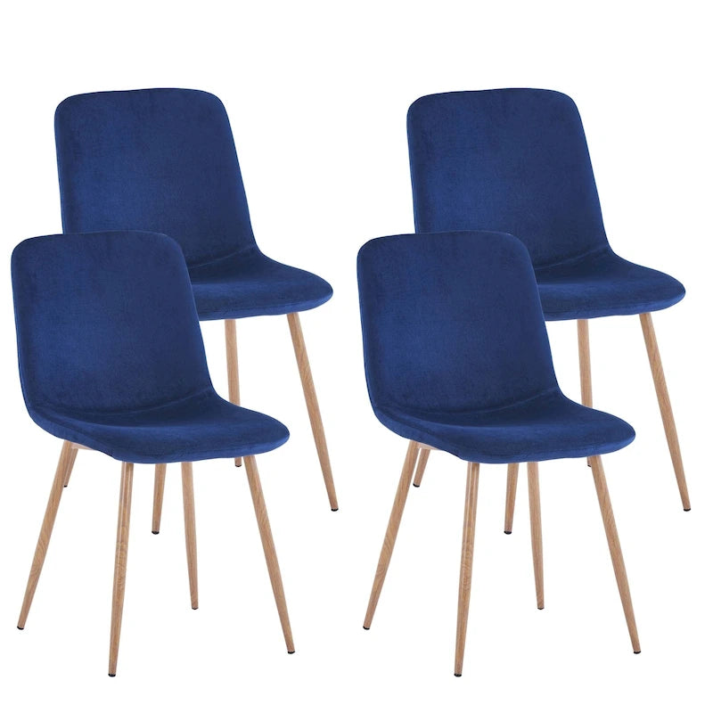 Set di 4 sedie da pranzo moderne, tecnologia innovativa
