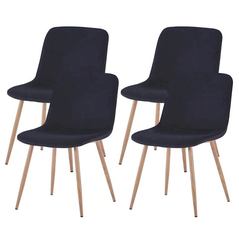 Set di 4 sedie da pranzo moderne, tecnologia innovativa