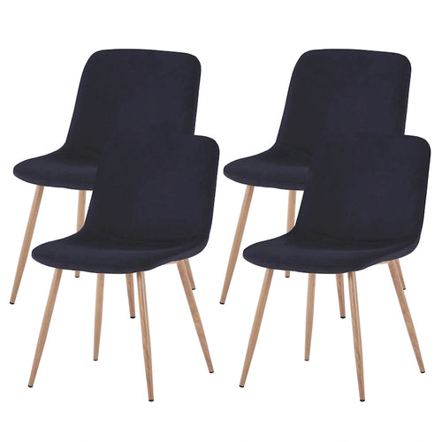 Set di 4 sedie da pranzo moderne, tecnologia innovativa