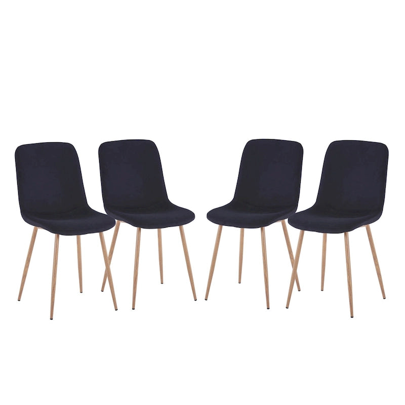 Set di 4 sedie da pranzo moderne, tecnologia innovativa