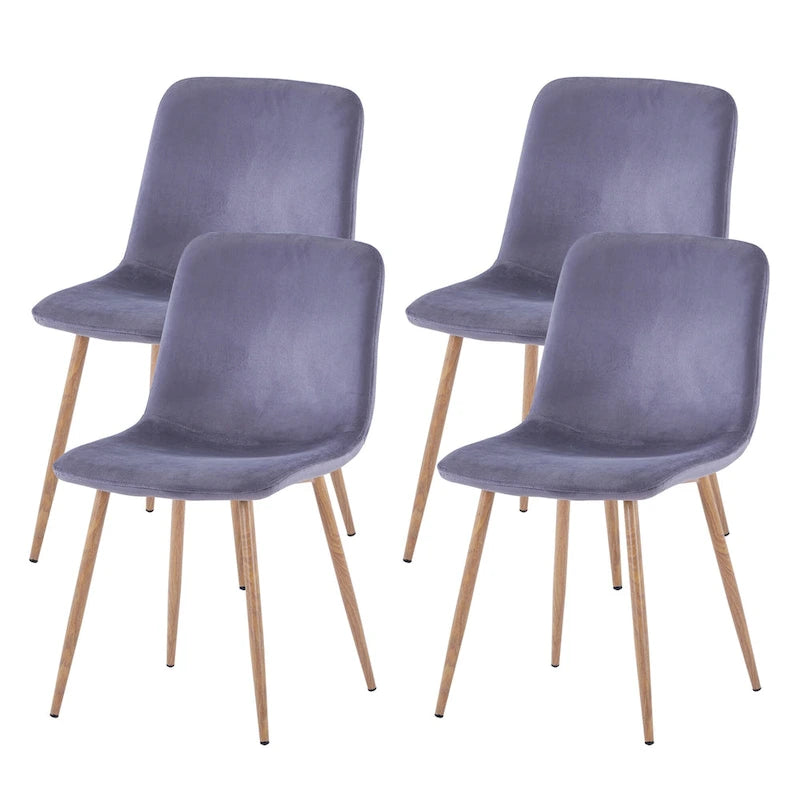 Set di 4 sedie da pranzo moderne, tecnologia innovativa