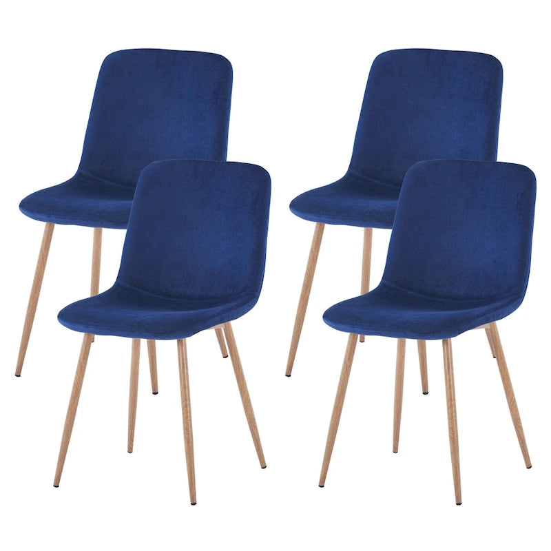 Set di 4 sedie da pranzo moderne, tecnologia innovativa