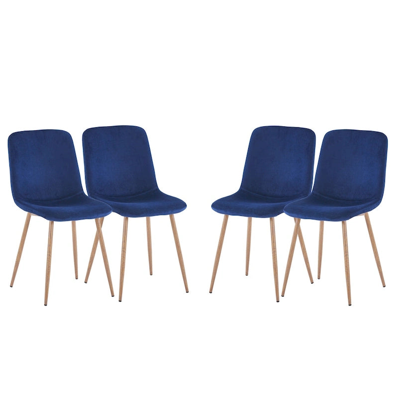Set di 4 sedie da pranzo moderne, tecnologia innovativa