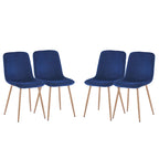 Set di 4 sedie da pranzo moderne, tecnologia innovativa