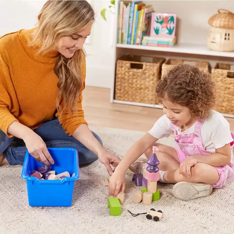 ECR4Kids Mobile Streamline con 15 Scomparti e 15 Contenitori Frontali, 5x3, Mobili per Bambini