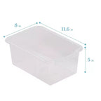 ECR4Kids Mobile Streamline con 15 Scomparti e 15 Contenitori Frontali, 5x3, Mobili per Bambini