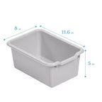 ECR4Kids Mobile Streamline con 15 Scomparti e 15 Contenitori Frontali, 5x3, Mobili per Bambini