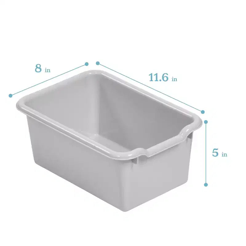 ECR4Kids Mobile Streamline con 15 Scomparti e 15 Contenitori Frontali, 5x3, Mobili per Bambini