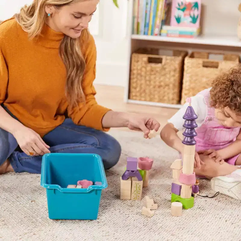 ECR4Kids Mobile Streamline con 15 Scomparti e 15 Contenitori Frontali, 5x3, Mobili per Bambini