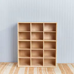 ECR4Kids Mobile Streamline con 15 Scomparti e 15 Contenitori Frontali, 5x3, Mobili per Bambini