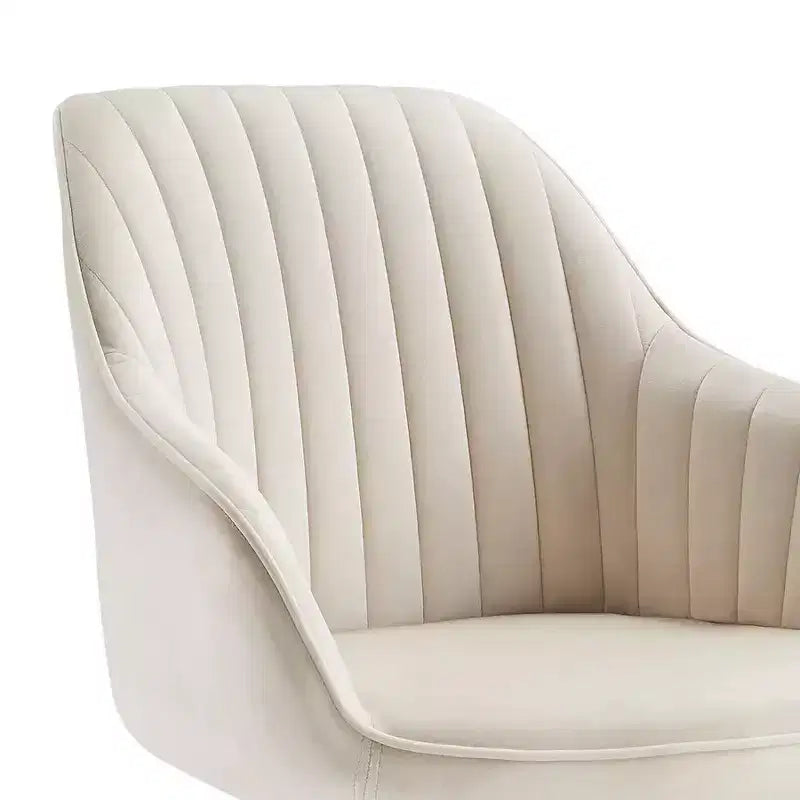 HOMLUX Poltrona Girevole Accent Piramidale Mid-century a 360° Rivestita in Velluto Confortevole - Gambe Placcate Oro Per Camera da Letto, Ufficio, Sala da Pranzo