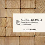 Plank+Beam Letto a castello in legno massello Twin su Full Farmhouse