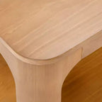 Plank+Beam Tavolino rettangolare con ripiano, Tavolino stretto per soggiorno
