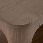 Plank+Beam Tavolino rettangolare con ripiano, Tavolino stretto per soggiorno