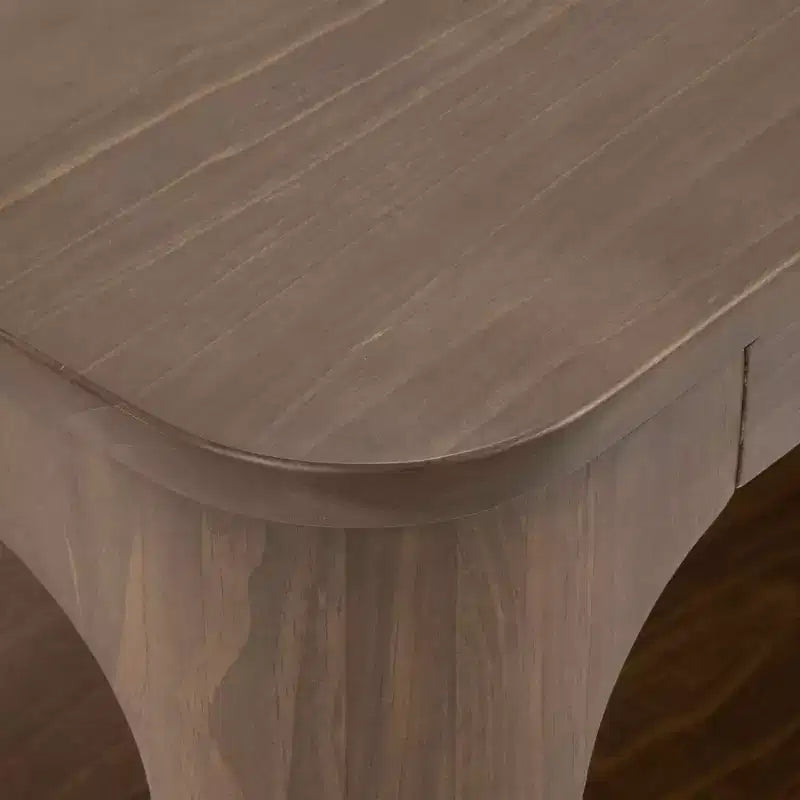 Plank+Beam Tavolino rettangolare con ripiano, Tavolino stretto per soggiorno