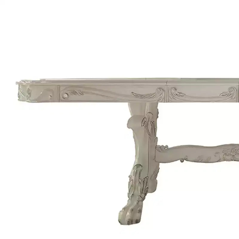 Tavolo da pranzo Dresden finitura bianco osso - Acme Furniture