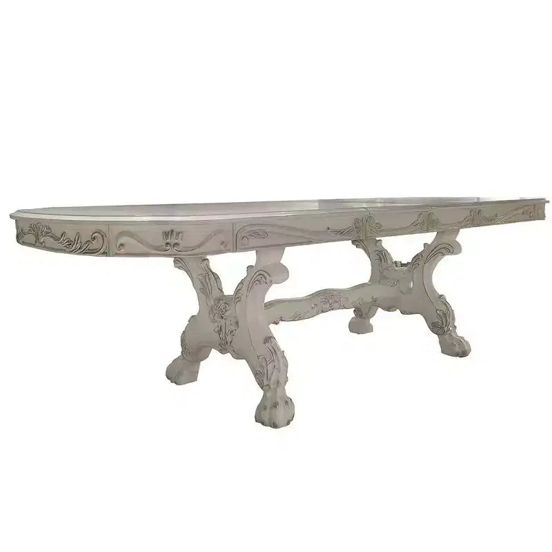 Tavolo da pranzo Dresden finitura bianco osso - Acme Furniture