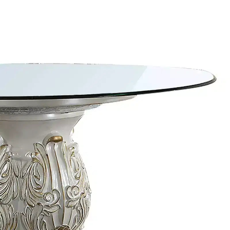Tavolo da pranzo Vendome con finitura perlata anticata - Acme Furniture