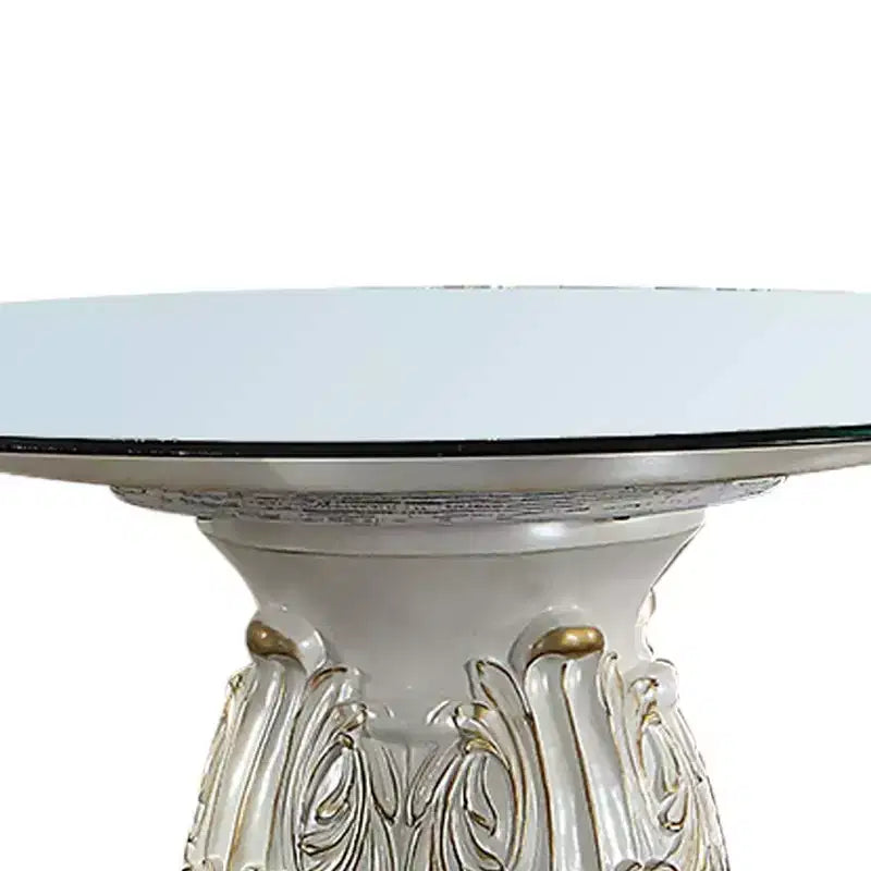 Tavolo da pranzo Vendome con finitura perlata anticata - Acme Furniture